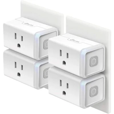 Kasa Smart Wi-Fi Plug, Voice Control, 15A