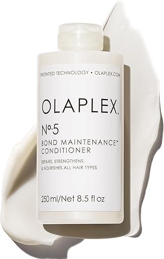 Olaplex No. 5 Bond Maintenance Conditioner, Repairs, Strengthens, & Nourishes All Hair Types, Leaving Hair Feeling Soft & Adds Shine