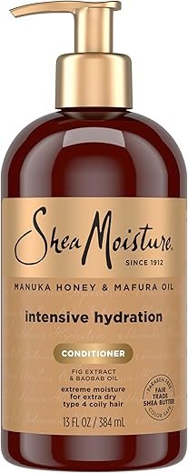 SheaMoisture Manuka Honey & Mafura Oil, Intensive Hydration Conditioner, 13 fl oz (384 ml)