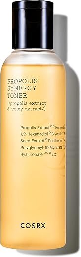 COSRX Full Fit Propolis Synergy Toner, 280ml / 9.46 fl.oz | Instant Moisture Boosting Toner, Propolis 72.6% Honey 10.7% Panthenol, Korean Skin Care